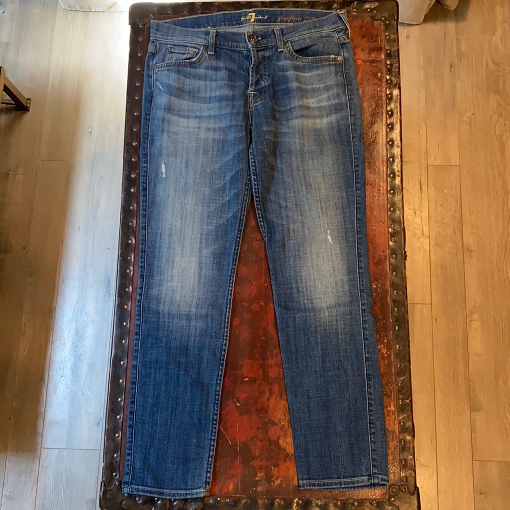 Seven for all Mankind skinny boyfriend Sz 28